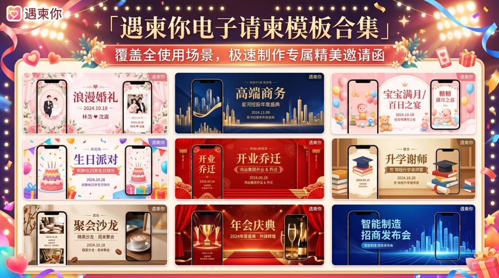 告别土味请柬！2026四大邀约版式流行趋势，普通人零设计基础也能抄作业